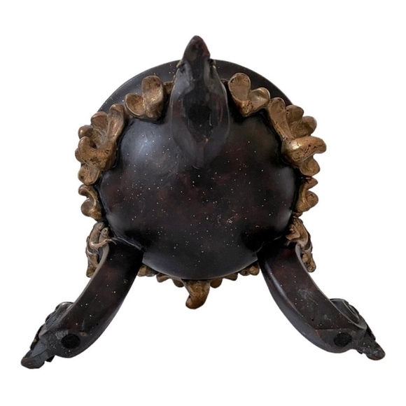 Antique Style Vase Potpourri Pot Standing Bowl Leg Bowl Home Decor Accent - Picture 4 of 4